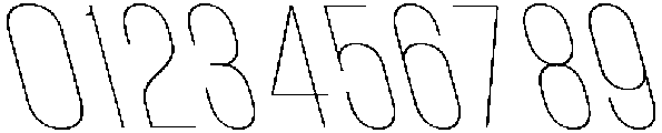 IT Kroxen Thin Left otf (100) Font OTHER CHARS