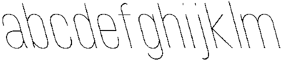 IT Kroxen Thin Left otf (100) FONT