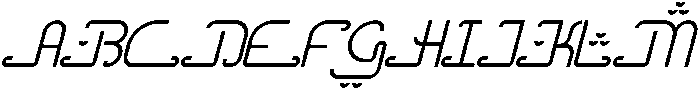 IT Lahjatul Badiyah Italic otf (400) Font UPPERCASE