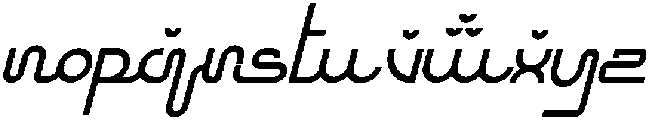 IT Lahjatul Badiyah Italic otf (400) Font LOWERCASE