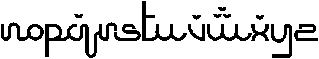 IT Lahjatul Badiyah Regular otf (400) Font LOWERCASE