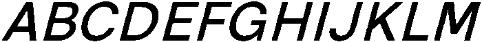 IT Looporia Italic otf (400) Font UPPERCASE