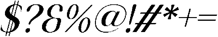 IT Lunareth Italic otf (400) Font OTHER CHARS