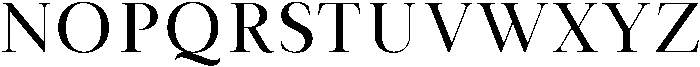 IT Lunareth Regular otf (400) Font UPPERCASE