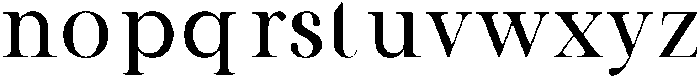IT Lunareth Regular otf (400) Font LOWERCASE