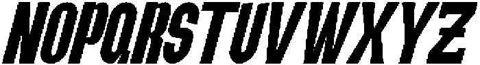 IT Malstryne Italic otf (400) Font UPPERCASE
