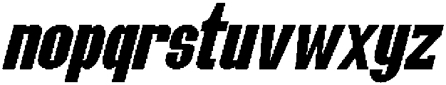 IT Malstryne Italic otf (400) Font LOWERCASE