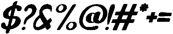 IT Mavienne Italic otf (400) Font OTHER CHARS