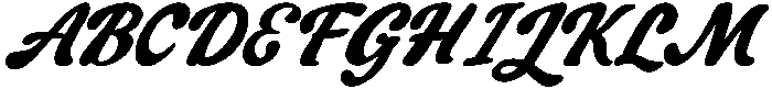 IT Mavienne Italic otf (400) Font UPPERCASE