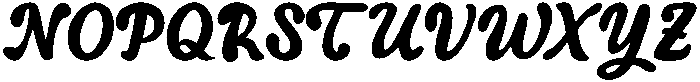 IT Mavienne Regular otf (400) Font UPPERCASE