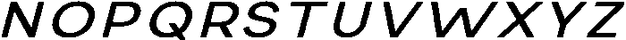 IT Monetic Italic otf (400) Font UPPERCASE