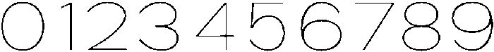 IT Monetic Thin otf (100) Font OTHER CHARS