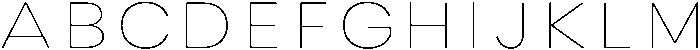 IT Monetic Thin otf (100) Font UPPERCASE