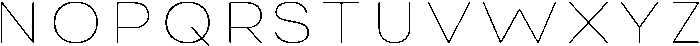 IT Monetic Thin otf (100) Font UPPERCASE
