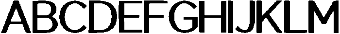 IT Mutualhe Bold otf (700) Font UPPERCASE