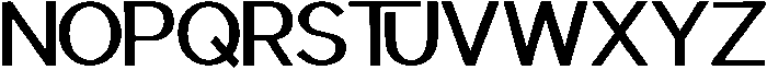 IT Mutualhe Bold otf (700) Font UPPERCASE