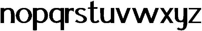IT Mutualhe Bold otf (700) Font LOWERCASE