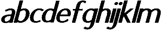 IT Mutualhe Extra Bold Italic otf (700) FONT