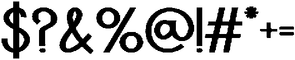 IT Mutualhe Extra Bold otf (700) Font OTHER CHARS