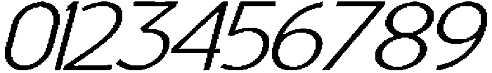 IT Mutualhe Extra Light Italic otf (200) Font OTHER CHARS