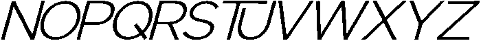 IT Mutualhe Extra Light Italic otf (200) Font UPPERCASE