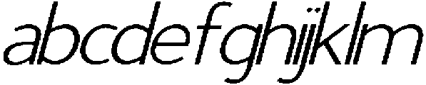 IT Mutualhe Extra Light Italic otf (200) FONT