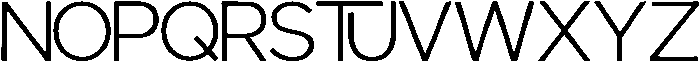 IT Mutualhe Extra Light otf (200) Font UPPERCASE