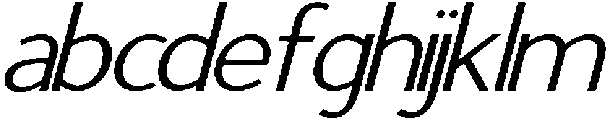 IT Mutualhe Light Italic otf (300) FONT