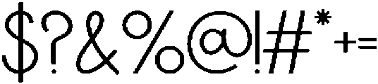 IT Mutualhe Light otf (300) Font OTHER CHARS