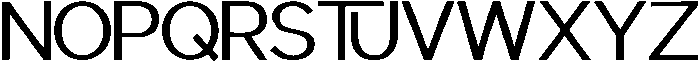 IT Mutualhe Medium otf (500) Font UPPERCASE