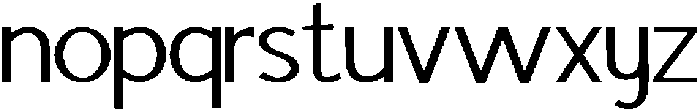 IT Mutualhe Regular otf (400) Font LOWERCASE
