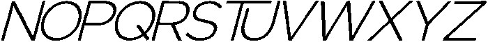 IT Mutualhe Thin Italic otf (100) Font UPPERCASE