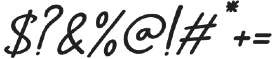 IT Nalthira Italic otf (400) Font OTHER CHARS
