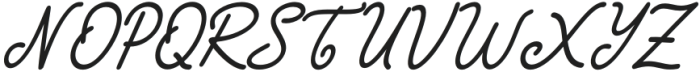 IT Nalthira Italic otf (400) Font UPPERCASE