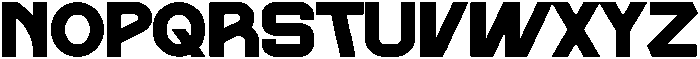 IT Narvelon Bold otf (700) Font UPPERCASE