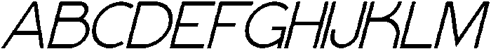 IT Origlume Italic otf (400) Font UPPERCASE