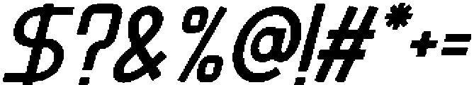 IT Origlume Semi Bold Italic otf (600) Font OTHER CHARS