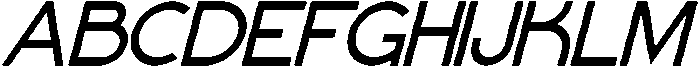 IT Origlume Semi Bold Italic otf (600) Font UPPERCASE