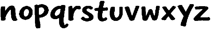 IT Pimo Regular otf (400) Font LOWERCASE
