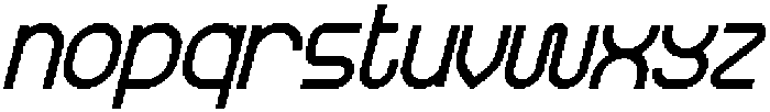 IT Revantrosn Bold Italic otf (700) Font LOWERCASE