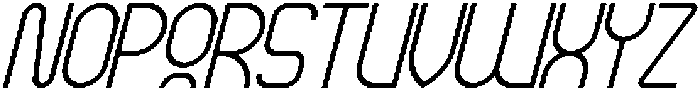 IT Revantrosn Italic otf (400) Font UPPERCASE