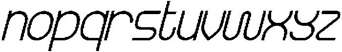 IT Revantrosn Italic otf (400) Font LOWERCASE