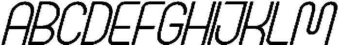 IT Revantrosn Medium Italic otf (500) Font UPPERCASE