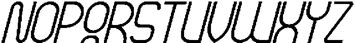 IT Revantrosn Medium Italic otf (500) Font UPPERCASE