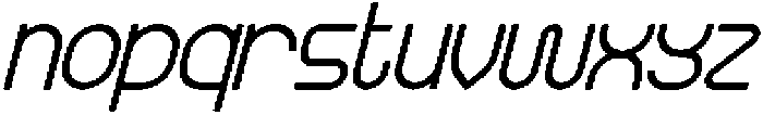 IT Revantrosn Medium Italic otf (500) Font LOWERCASE