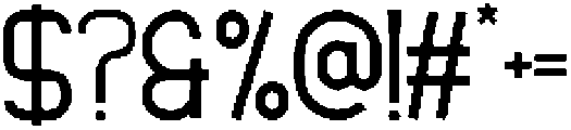 IT Revantrosn Semi Bold otf (600) Font OTHER CHARS