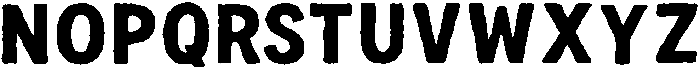 IT Roughlin Regular otf (400) Font UPPERCASE