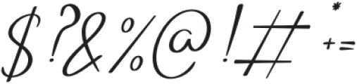 IT Seraphielle Italic otf (400) Font OTHER CHARS