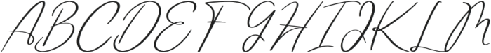 IT Seraphielle Italic otf (400) Font UPPERCASE