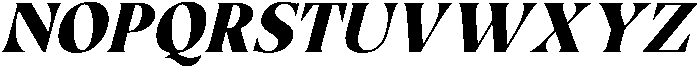 IT Seron Italic otf (400) Font UPPERCASE